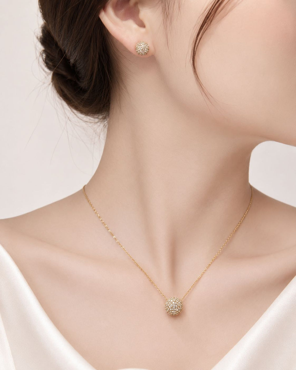 Stardust Pearl Pendant Set