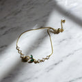 Green Tulip Bracelet