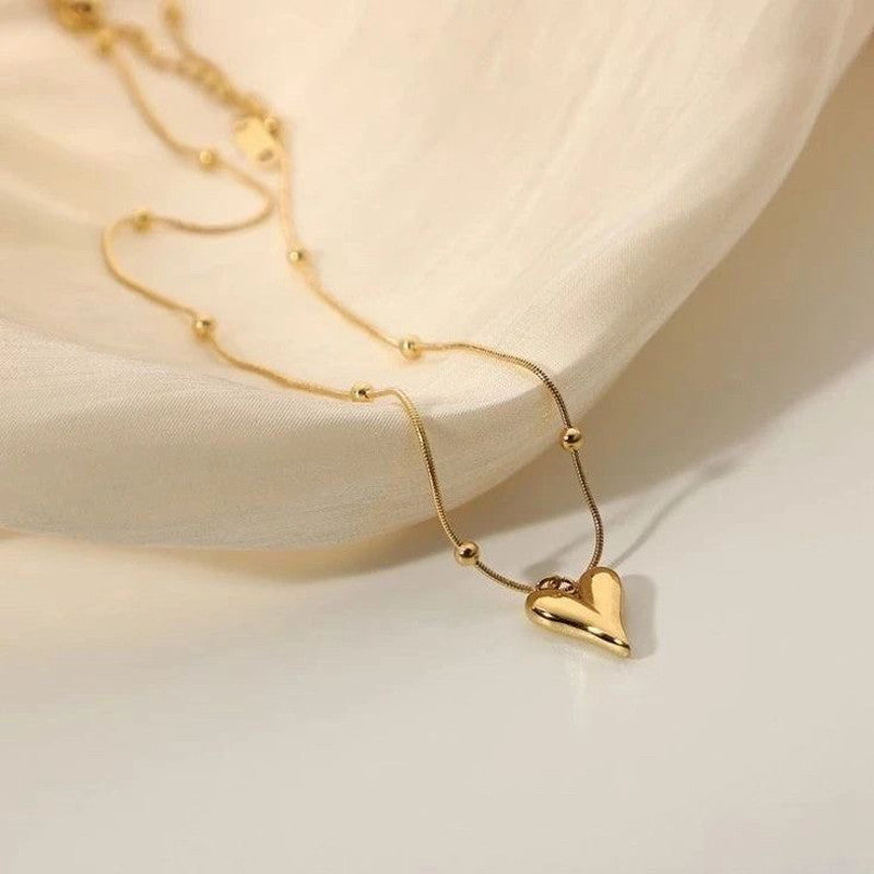 Gold Heart Pendant